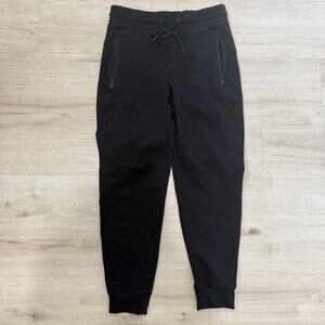 Old Navy Women's Dynamic Fleece Black High Waist Jogger Pants Black Size Small